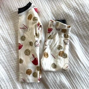 • BURTS BEES TODDLER MILK AND COOKIES 🍪 Pajama Set 2T •